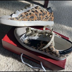 Leopard sneakers